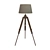 Sleek Floor Lamp: Augustin LEROY MERLIN 3D model small image 1