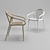 ErgoFlex Polypropylene Armchair 3D model small image 2