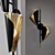 Cigale Double Sconce: Elegant and Efficient Lighting 3D model small image 1