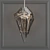 Eichholtz Shard Chandelier 3D model small image 3