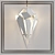 Eichholtz Shard Chandelier 3D model small image 2