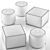 Versatile Muffin & Soap Ottoman 3D model small image 3