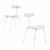 Chic Loft Designe Chair 3D model small image 3