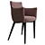 Luxury Simachev Chair: Authentic Design 3D model small image 1