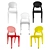 Sleek Stackable Armchair for Indoor/Outdoor Use 3D model small image 2