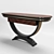 Elegant Oliver Collection Console - Art OL24 3D model small image 1