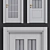 Elegant Galant Door Set 3D model small image 2