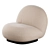 Pacha Lounge Chair: Timeless Comfort 3D model small image 1