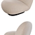 Pacha Lounge Chair: Timeless Comfort 3D model small image 2