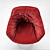 Sleek Lap Chair: Modern and Stylish 3D model small image 2