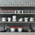 Industrial Style Kitchen Decor Set 3D model small image 1