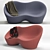  Karim Rashid Organic Sofa 3D model small image 1