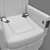 Luxury Jet Seat 3D model small image 2