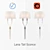 Lana Tail Sconce: Elegant Illumination 3D model small image 1