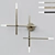 Sleek Kitami Wall Shelf 3D model small image 1