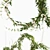 Lush Green Wreaths: Perfect Home Decor 3D model small image 2