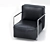 Flexform ABC Armchair 3D model small image 2