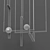 Venicem Less 5 Suspension Sofa 3D model small image 3