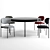 Versatile 430 Chair & Table 3D model small image 1