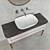 NOKEN LIGNAGE Console Basin Set 3D model small image 2