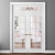 Elegant Volkhovets Paris Double Doors 3D model small image 1