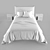 Pink Dream Bed: Stunning 3DsMax Model 3D model small image 2