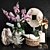 Elegant Decor Set: Versatile and Stylish 3D model small image 1