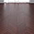 Brown Pear Wood Parquet: Deck, Chevron, Herringbone 3D model small image 2