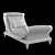 RIVA MOBILI D'ARTE Chaise Lounge - Elegant Italian Luxury 3D model small image 3