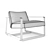 Poliform Gaston Armchair: Timeless Elegance 3D model small image 3