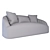 Modern Sunpan Astrid Sofa 3D model small image 3