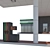 Convenient Gas Station with Shop 3D model small image 2