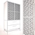 Rondelle Glass Disc Armoire 3D model small image 3