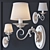 Elegant German MW-Light Sconce 3D model small image 4