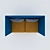 Title: Elegant High Back Sofa 3D model small image 3