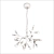 Modern Moooi Heracleum D50 Pendant 3D model small image 3