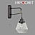 Eurosvet Loft Style Wall Sconce 3D model small image 1