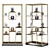 Modern and Sleek Cora Bookcase 3D model small image 1