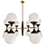 Elegant Ball Valley Chandelier 3D model small image 1