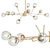 Elegant Rustic Dallas Chandelier 3D model small image 1