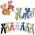 Elegant Bunny Chair: A Contemporary Masterpiece 3D model small image 2