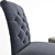 Elegant Solid Wood Tufted Dining Chair 3D model small image 3