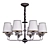 Modern LED Chandelier with BOTIMI 3D model small image 3