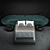 Elegant Design Bed: Polys 1.4M, Verts 734K 3D model small image 2