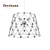 Title: Crystalline Chrome Pendant Light 3D model small image 1