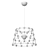 Elegant Chrome Pendant Light 3D model small image 3