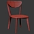 Elegant Bianca Dining Chair - Sleek Design & Superior Comfort 3D model small image 3