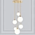 Whitley Round Chandelier: Elegant Lighting for Any Space 3D model small image 1