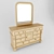 Vintage Keyed Chest 3D model small image 2