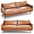 Stylish Stouby LINGER Sofa 3D model small image 1